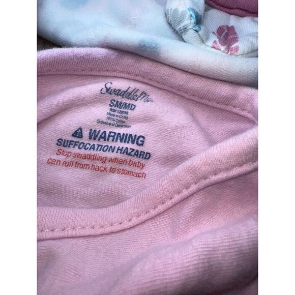 Lot of 5 Swaddle Me Sleep Sacks, 4- Sm/Md, 1- LG, 100% Cotton - Picture 5 of 9